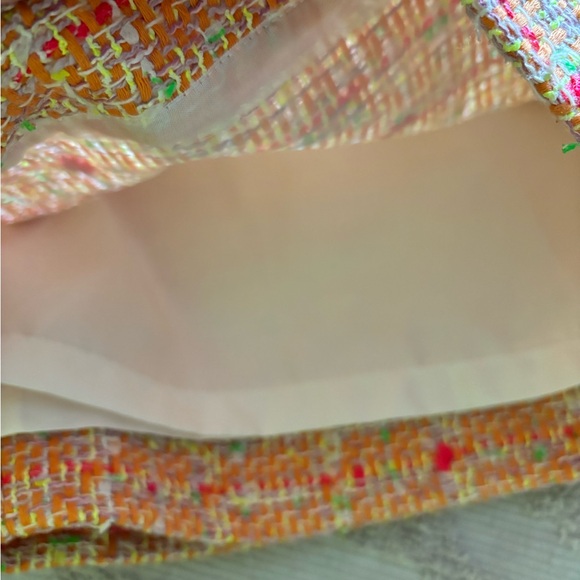 Kate spade tweed Pamela neon skirt 8 - Picture 10 of 12